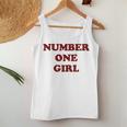 Rosé Number One Girl Tank Top Frauen Lustige Geschenke