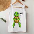 Turtle Nö Children's For Girls And Boys Green S Tank Top Frauen Lustige Geschenke