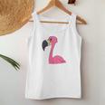 Women's Pink Flamingo In Pocket Tank Top Frauen Lustige Geschenke