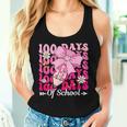 100 Days Of School Coquette Bow 100Th Day Of School Girls Women Tank Top Gifts for Her