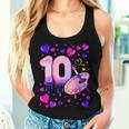 10Th Birthday Girl 10 Years Painting Number 10 Tank Top Frauen Geschenke für Sie