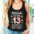 13Th Birthday Girl 13 Years 2011 Decoration Tank Top Frauen Geschenke für Sie