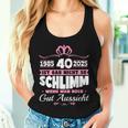 40Th Birthday Woman 40Th Birthday Women'sintage 1985 Women's Tank Top Frauen Geschenke für Sie