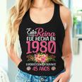 45 Años Regalo De Cumpleaños Hecha En 1980 45 Años Camiseta sin mangas para mujer Regalos para ella