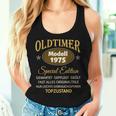 48Th Birthday Man Woman 48 Years 1975 Decorative Tank Top Frauen Geschenke für Sie