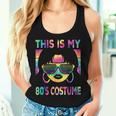 This Is My 80'S Costume 1980S 80S Outfit Disco Party Women Tank Top Gifts for Her