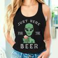 Alien And Beer Party Costume Tank Top Frauen Geschenke für Sie