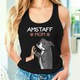 American Staffordshire Terrier Mama Amstaff Dog Tank Top Frauen Geschenke für Sie