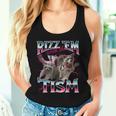 Autism Awareness Women's Tank Top - Funny Racoon Meme Design Gifts for Her