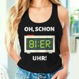 Beer Clock Mallorca Party Alcohol Beer Saufen Suff Tank Top Frauen Geschenke für Sie