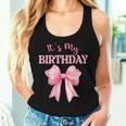 Birthday Girl Coquette Birthday Girl Pink Coquette Bow Women Tank Top Gifts for Her