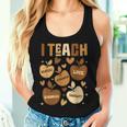 Black History Month Melanin I Teach Black History Teacher Women Tank Top Gifts for Her