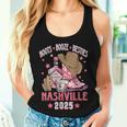Boots Booze & Besties Nashville 2025 Girls Trip Drinking Women Tank Top Gifts for Her