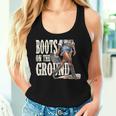 Boots On The Ground Black Cowgirl Melanin Women Women Tank Top Gifts for Her