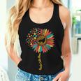 Border Collie Mom Sunflower Dog Paw Colorful Women Tank Top Gifts for Her