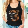 Boxer Dog Sunglasses Dog Mom Dad Women Tank Top Gifts for Her
