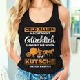 Carriage Make Happy Horse Carriage Coach Tank Top Frauen Geschenke für Sie