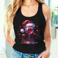 Christmas Red Wine Santa Claus Wine Merry Christmas Tank Top Frauen Geschenke für Sie