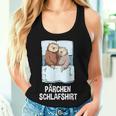 Couple Sleep Sloth Couple Tank Top Frauen Geschenke für Sie