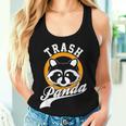 Cute Trash Panda Raccoon Women’s Tank Top - Modern Cartoon Style Gifts for Her