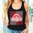 Cute Valentines Vibes Groovy Valentine Day Kid Women Tank Top Gifts for Her