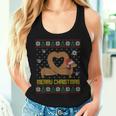 Dachshund Christmas Jumper Women's Christmas Jumper Ugly Tank Top Frauen Geschenke für Sie