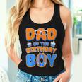 Dad And Mom Of The Birthday Boy Family Party Decorations Women Tank Top Gifts for Her