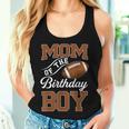Dad Mom Of The Birthday Boy Family Party Football Matching Women Tank Top Gifts for Her