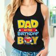 Dad And Mom Of The Birthday Boy Toy Family Party Decorations Women Tank Top Gifts for Her