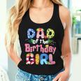 Dad And Mom Of The Birthday Girl Hawaii Family Party Decor Women Tank Top Gifts for Her