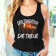 Demon Man Woman Child Bartl Costume Saying Krampus Tradition Tank Top Frauen Geschenke für Sie