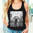 Dog Mom Dad Alien Selfie Weimaraner Ufo Women Tank Top Gifts for Her
