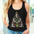 Donkey Christmas Tree Christmas Farmer Tank Top Frauen Geschenke für Sie