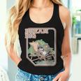 Dream Big Raccoon Women’s Tank Top - Cute & Motivational Design Gifts for Her
