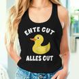 Duck Good Everything Good Squeaky Duck Yellow Duck Tank Top Frauen Geschenke für Sie