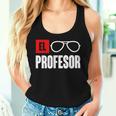 El Professor Money Costume Work Glasses Teacher's Tank Top Frauen Geschenke für Sie