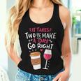 Embrace Your Love For Wine And Coffee Women Tank Top Gifts for Her