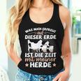 Farmers & Cow Motif Farm Beef Herd Cow Shepherd S Tank Top Frauen Geschenke für Sie