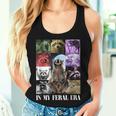 In My Feral Era Awesome Raccoon Raccoon Cringy Meme Women Tank Top Gifts for Her
