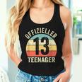 Finally 13Th Birthday Boy Girl Official Nager S Tank Top Frauen Geschenke für Sie