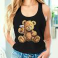 Beer Teddy Bear Costume Tank Top Frauen Geschenke für Sie