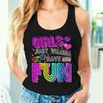 Girls Just Wanna Have Fun Awesome 70'S 80'S 90'S 1980S Women Tank Top Gifts for Her