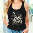 Funny Raccoon Tank Top for Women | Quirky Statement Piece Gifts for Her