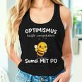 Sumsi Mit Po Optimism Bees Beekeepers Honey Tank Top Frauen Geschenke für Sie