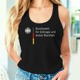 German Federal Office For Schnapps And Delicious Beer Fun Tank Top Frauen Geschenke für Sie