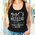 Girls Weekend 2025 Girls Trip 2025 Vacation Matching Women Tank Top Gifts for Her