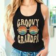 Groovy Grandpa Aesthetic Nostalgia 70'S Retro Grandpa Camiseta sin mangas para mujer Regalos para ella