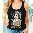 Großmutter & 2 Enkel Offizielles Oma Schlaf Faultier Tank Top Frauen Geschenke für Sie