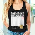 Guest Book 30Th Birthday Who Signs Beers Tank Top Frauen Geschenke für Sie