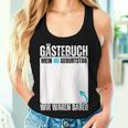 Guest Book 40Th Birthday Boy Girl 40 Years Tank Top Frauen Geschenke für Sie